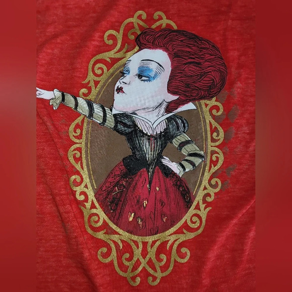 Disney Alice Through the Looking Glass Limited Edition Red Queen Tank Size Med - Picture 5 of 7
